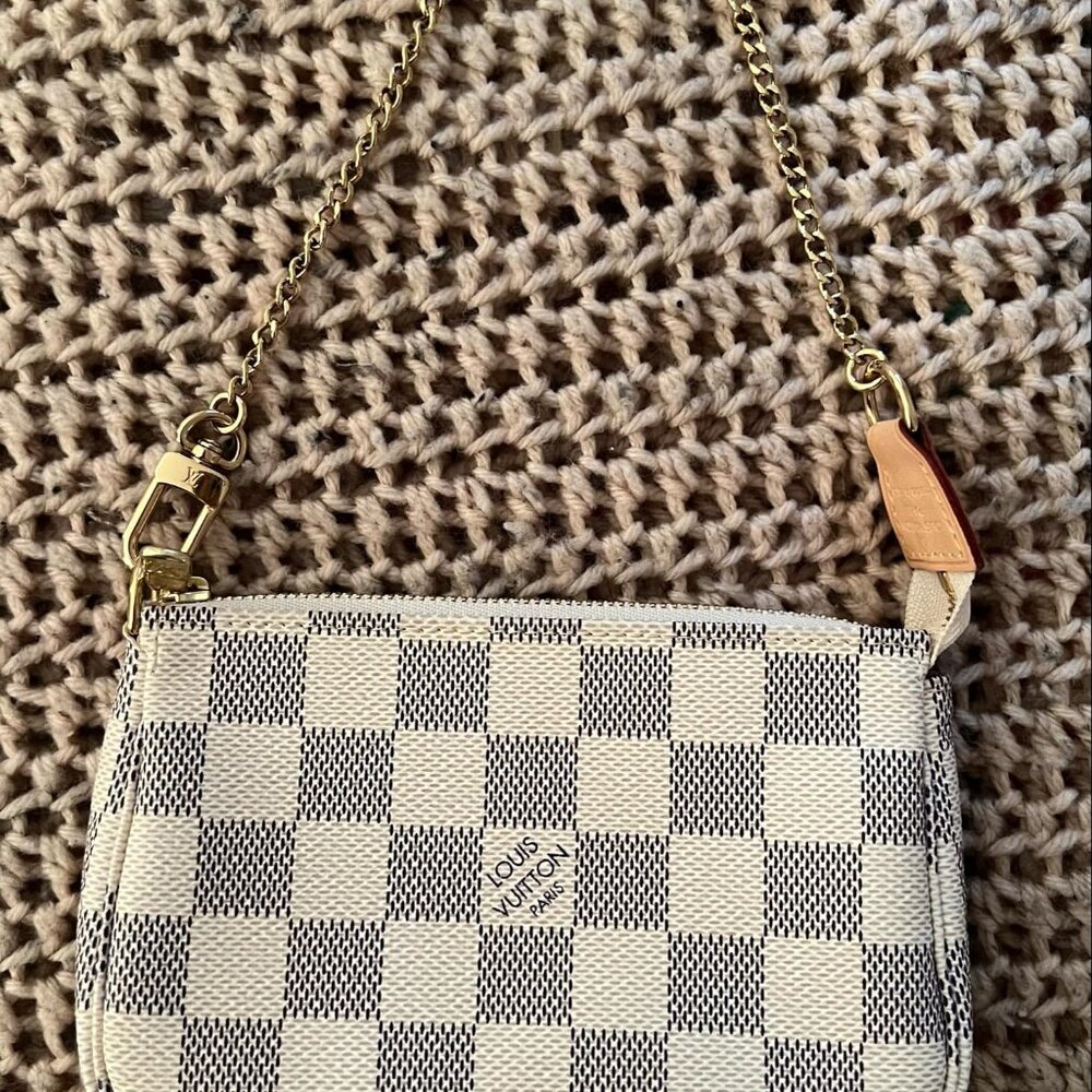 Louis Vuitton Mini Pochette Accessorie Damier Azure